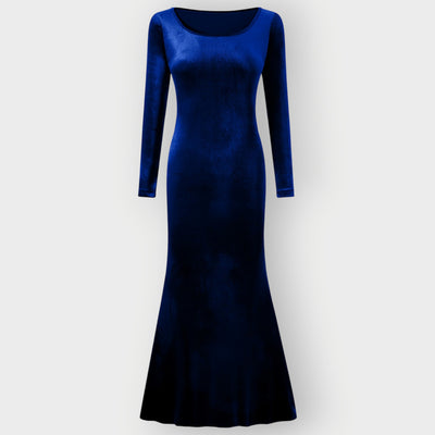 Darcy – Luxe Evening Silhouette Velvet Gown