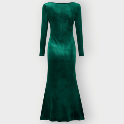 Darcy – Luxe Evening Silhouette Velvet Gown