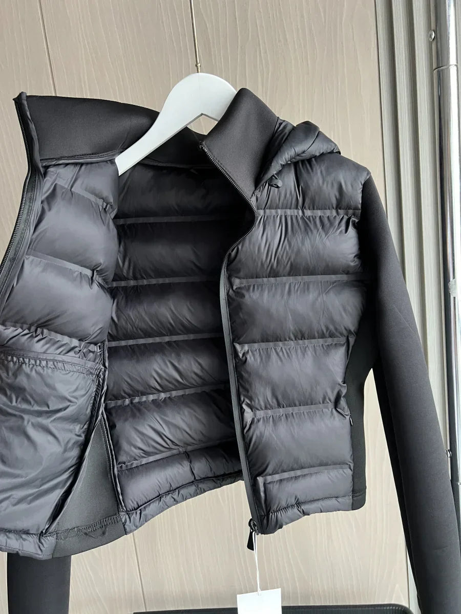 Brooklyn® | Hochwertige Leder Kapuzenjacke für Damen