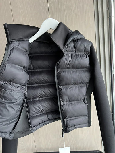 Brooklyn® | Hochwertige Leder Kapuzenjacke für Damen
