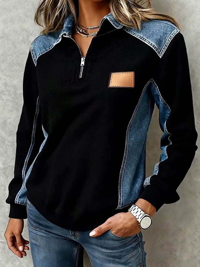 Helene® | Damen Freizeit-Lose-Fit Waffel-Top