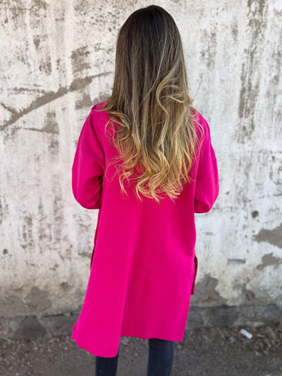 Lena® | Langärmlige Strickjacke mit Reißverschluss